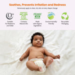 Mommy Care Organic Baby Diaper Rash Cream – Natural Calendula Diaper Cream, Gentle & Soothing Barrier Paste for Newborns, Infants & Toddlers, Prevents & Relieves Rash, 80ml / 2.7 fl oz