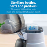 Dr. Brown's Deluxe Baby Bottle Warmer, Sterilizer, 36oz Formula Mixing Pitcher with Adjustable Stopper and No Drip Spout