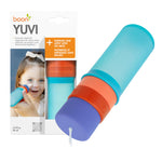 Boon Yuvi Sunscreen Applicator for Kids - Refillable and Spill Proof Kids Sunscreen Applicator with Soft Foam Sponge - Summer and Vacation Essentials - 3 Oz Travel Size - 1 Count