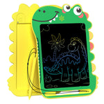 BKM LCD Writing Tablet for Kids, Educational Toddler Toys, Colorful Doodle Board Drawing Tablet with Screen Lock & Erase Button, Dinosaur Toys for Ages 3-8, Birthday Gifts for Boys Girls,8.5 inch