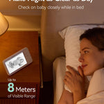 Momcozy Baby Monitor BM03 Add-On Camera Unit, Full 1080P HD Resolution, Pan-Tilt-Zoom Camera, SD Card(Not Included) Storage Available, Easy Pairing (Not Compatible with BM01)