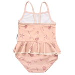 Gerber Baby Girls One-Piece Swimsuit, Pink Shells, 0-3 Months