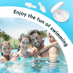 Baypify Painless Nose Plugs for Swimming, Kids & Adults,Stuff Into Nose
