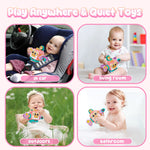 OSIMILY Montessori Toys 1 Year Old,Toys for 1 Year Old Girl, Busy Cube Toddler Girl Toys, Travel Sensory Toys for Toddlers 1-3, Toys for Girls to Learn Fine Motor Skills, Birthday Gifts for Girls
