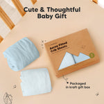 KeaBabies 2-Pack Fitted Crib Sheets for Boys, Girls, Baby - Soft Bamboo Viscose Cotton, 52x28 Standard Crib Mattress Sheets, Toddler Bed Mattress Cover, Gender Neutral, Breathable, Durable (Glacier)