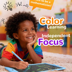 KOKODI LCD Writing Tablet, Gifts for 3 Years Old Boys and Girls，10 Inch Colorful Doodle Board Drawing Tablet, Erasable Reusable Electronic Drawing Pads, Educational and Learning Toys for Kids