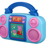 eKids Peppa Pig Toy Music Player, Toddler Toy with Built-in Music and Lights (Peppa Pig)