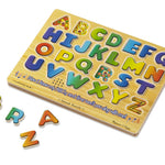 Melissa & Doug Alphabet Sound Puzzle - Wooden Puzzle With Sound Effects (26 pcs)