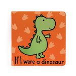 Jellycat If I were a Dinosaur Board Book and Bashful Dinosaur Stuffed Animal