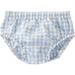 Little Planet by Carter's Girl Dress Made with Organic Cotton, Blue Gingham, 18M