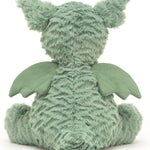 Jellycat Fuddlewuddle Dragon Stuffed Animal, 9 inches - Mythical Plush Toy - Classic Children's Gift