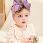 doboi 12pcs Big Baby Bows Baby Girl Headbands Ribbon Bow Hair Accessories Nylon Headband Bows for Baby Girls Infant Newborn Toddler