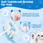 RoseFish 8 Pack Kids Toothbrushes Extra Soft Toddler Toothbrush 2-8 Years Children Manual Toothbrushes for Clean Teeth Cute Kid Toothbrushes Make Your Toddler Love Brushing Teeth