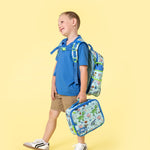 Simple Modern Medium Disney Pixar Toddler Backpack for School Girls and Boys | Kindergarten Elementary Kids Backpack | Fletcher Collection | Kids - 15" tall | Pixar Mashup on Blue