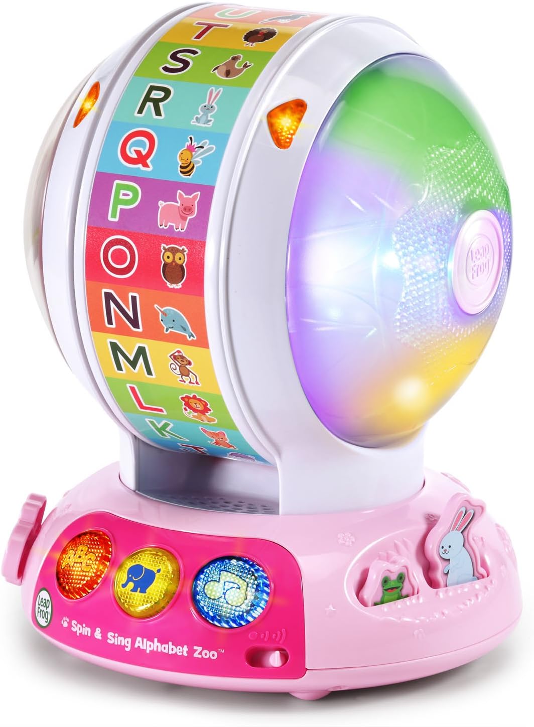 LeapFrog Spin and Sing Alphabet Zoo, Pink