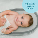 The First Years Sure Comfort Renewed Baby Bather - 50% Recycled Material Baby Bath Seat - Baby Bath Support for Infants - Newborn Bath Essentials Ages 0 to 5 Months