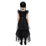 Spooktacular Creations Kids Black Family Costume, Halloween Costume Set for Girls, Dark Vintage Prom Dress