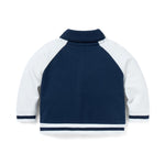 Janie and Jack Baby Race Car Shawl Collar Cardigan, BLUE, 0-3