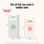 Dream On Me 5" Cozy Cloud 2-in-1 Crib and Toddler Mattress, Dual-Sided - Infants & Toddlers, Breathable & Waterproof, 75% Recycled Fiber, GREENGUARD Gold & Baby Safety Alliance Certified – Taffeta