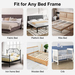 UNAPHO Bed Rail for Toddlers,Swing Down Kids Bed Rails Guard for Twin,Full,Queen,Bunk Size Bed,Extra Tall Child Bed Rail Guard with Reinforced Anchor Safety System,59" L x 31" H,Grey