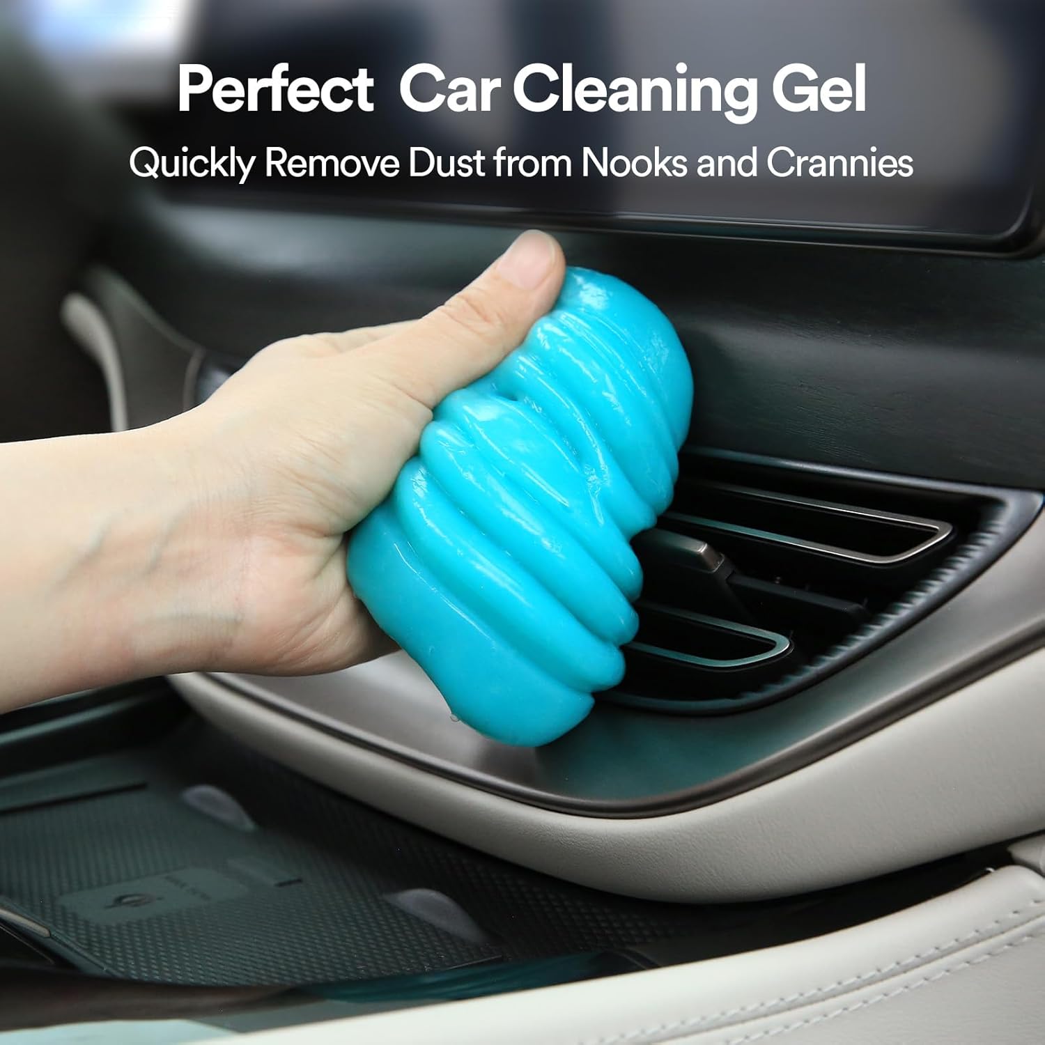 PULIDIKI Car Cleaning Gel Car Cleaning Putty Kit Car Interior Cleaner Slime Auto Detail Tools Supplies Car Accessories Stocking Stuffers Gifts for Men Women White Elephant Gifts Adults Teens Christmas