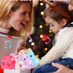 ZMZS Baby Girl Toy Cars for Babies, Push Cars for Toddlers Girls, Friction Powered Rattle and Roll Cars, Soft Rubber Rattle Toy Vehilces for Infant Boys Birthday