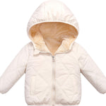Baby Boys Girls Toddlers Winter Coats Puffer Jacket Hooded Down Snow Jacket Coat Outerwear