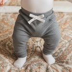 allshope Toddler Baby Boy Fall Pants Active Jogger Casual Athletic Trousers Solid Color Pocket Elastic Waist Harem Bottoms (Waffle Grey Green Black, 12-18 Months)