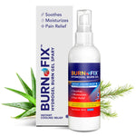 BurnFix Hydrogel Burn Spray - 120ml | Instant Cooling Relief for 1st & 2nd Degree Burns, Sunburns, and Scalds | Doctor Recommended, Soothes & Moisturizes Skin, Safe for Kids & Adults