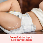 Huggies Little Snugglers Baby Diapers, Size Newborn (up to 10 lbs), 31 Ct, Newborn Diapers