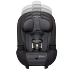 Safety 1st Ellaris 3-in-1 Convertible Car Seat, Slim Fit Design, Rear & Forward-Facing, 5-Position Headrest, 3-Across Fit, Travel-Friendly with Machine-Washable Seat Pad, Smokey Haze