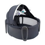 Pamo babe Portable Bassinet and Play Space Baby Dome with Toys and Canopy Travel Crib for Newborn