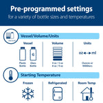 Dr. Brown's Deluxe Baby Bottle Warmer and Sterilizer for Formula, Breast Milk, and Baby Food Jars