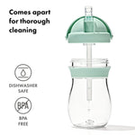 OXO Tot Transitions Straw Cup 9 oz. - Opal and Blossom - 2 Pack