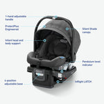 Graco SnugRide DLX Infant Car Seat ft. Load Leg Technology, Astaire