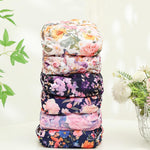 ALVABABY Baby Cloth Diapers 6 Pack with 12 Inserts Cloth Diaper Covers Adjustable Washable Reusable for Baby Girls and Boys 6DM115A