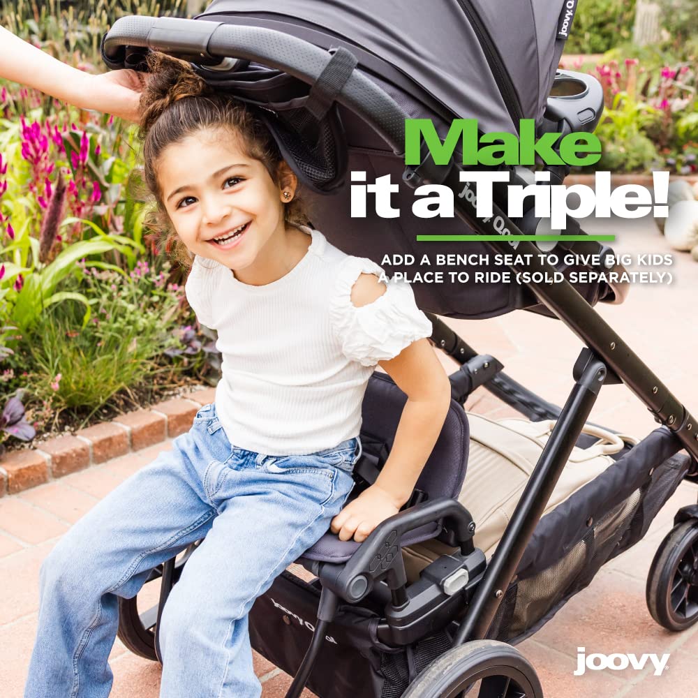 Joovy Qool Double Bundle Double Stroller with Reconfigurable - Baby ...