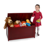 Melissa & Doug Wooden Toy Chest - Espresso