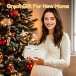 Baby Wipe Warmer with Night Light,Innovative Spring Design,Baby Wet Wipes Dispenser for Large Wipes,Wipes Warmer for Newborn Baby,Temperature Display,3 Modes of Temperature Heating Control