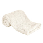 Sherpa Fleece Baby Blanket, Ultra Soft Fluffy Premium Baby Blankets for Boys Girls, Cozy Infant Toddler Newborn Receiving Blankets for Crib Stroller 30”×40” (Cream)