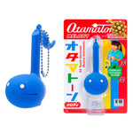 Otamatone Melody Series Japanese Electronic [Mini Size] Musical Toy [11 Pre-Programmed Songs] Portable Synthesizer from Japan by Maywa Denki [English Instruction], Blue
