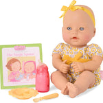 Baby Sweetheart by Battat Bath Time 12-inch Soft-Body Newborn Baby Doll with Easy-to-Read Story Book and Baby Doll Accessories