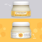 Burt's Bees Baby Dusting Powder, 100% Natural Origin, Talc-Free, Pediatrician Tested, 7.5 Ounces & Baby 100% Natural Multipurpose Healing Ointment, Face & Body Baby Ointment – 7.5 Ounce Tub