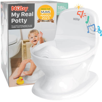 Nëy My Real Potty with packaging and branding visible