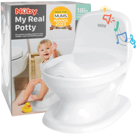 Nëy My Real Potty with packaging and branding visible