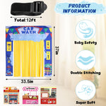 ComfyKit 4 Pcs Play Panel for Kids Couch Foam Sofa,Children Home Play Modular Couches Panel for Toddler(Play Couch not Included)