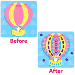 Skillmatics Foam Sticker Art Activity - Unicorns & Princesses, Mess-Free Fun for Kids, 800+ 3D Foam Stickers, DIY Felt Craft Kits, Gifts for Girls & Boys Ages 3, 4, 5, 6, 7