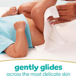 Pampers Sensitive Baby Wipes, Clinically Proven, Fragrance Free, Unscented, Water Based, Hypoallergenic, Multi-Use, Hand Wipes 1008 Wipes Total (18X Flip-Top Packs) [Packaging May Vary]
