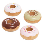 Le Toy Van - Educational Wooden Honeybake Pretend Play Doughnuts Set Toy Cakes | Gorgeous Pretend Play Food | Birthday Cake Or Afternoon Tea Role Play Toy | Great As A Gift