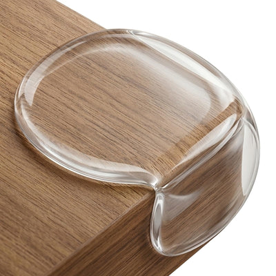 Extra Large Ultra Safe Baby Corner Protector Cover - 16 Piece Furniture Clear Corner Protector, Super Adhesive, Easy to Install Child Safe Set (Clear Round)